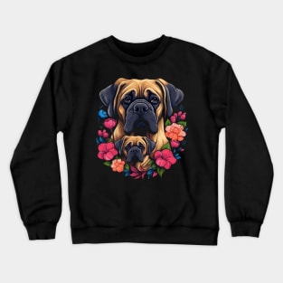 English Mastiff Mothers Day Crewneck Sweatshirt